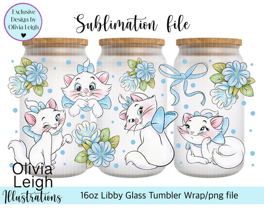 Blue Cats Wrap
