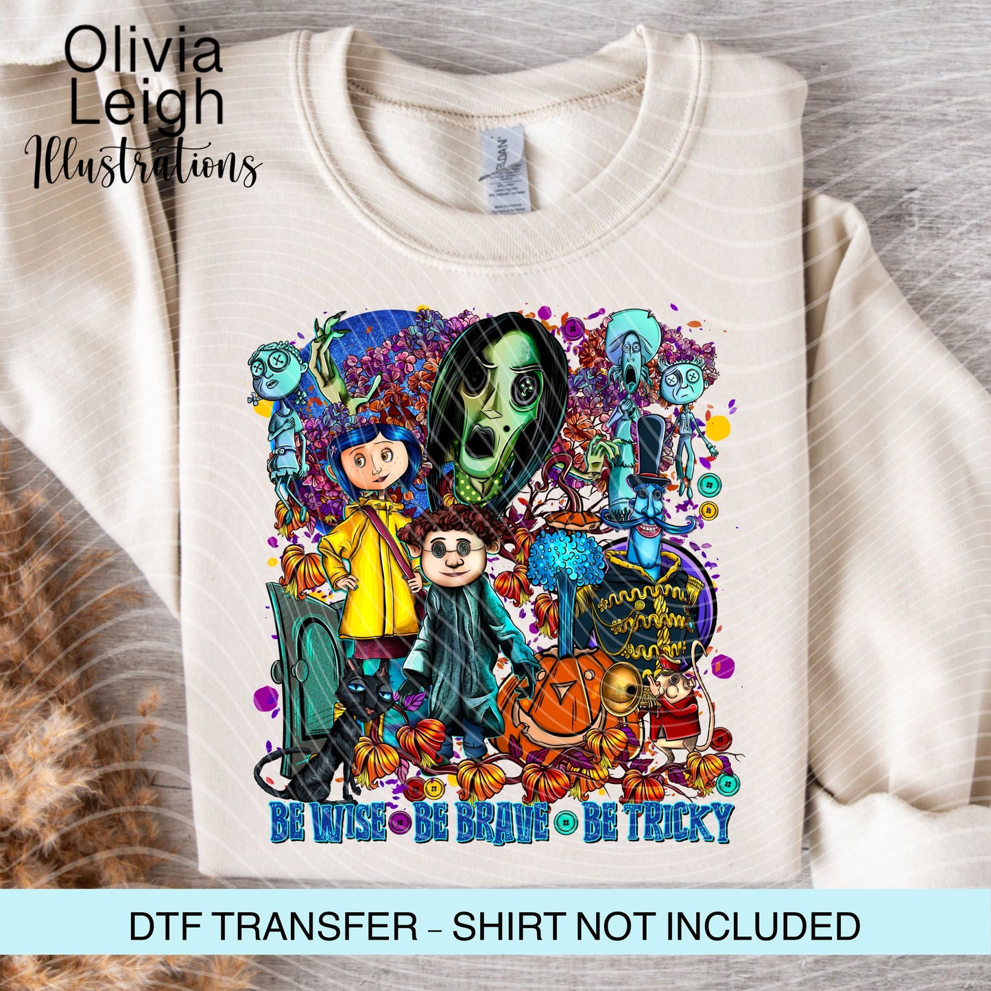Button Girl Ready to Press Dtf Transfer