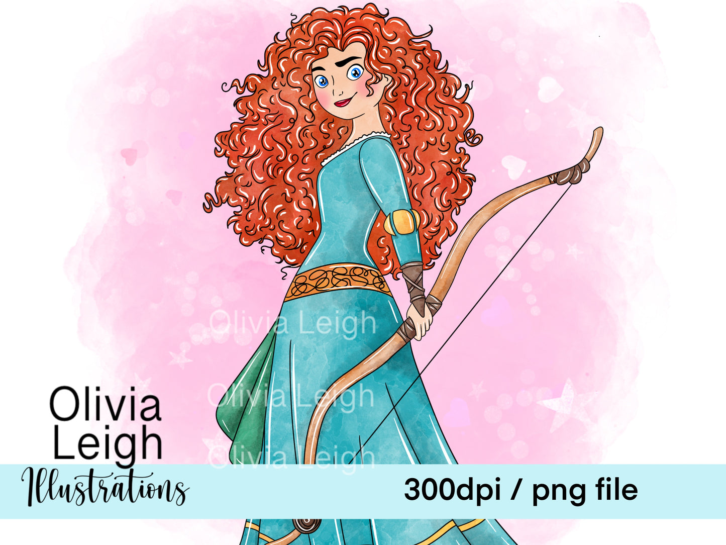 Princess Brave Clipart