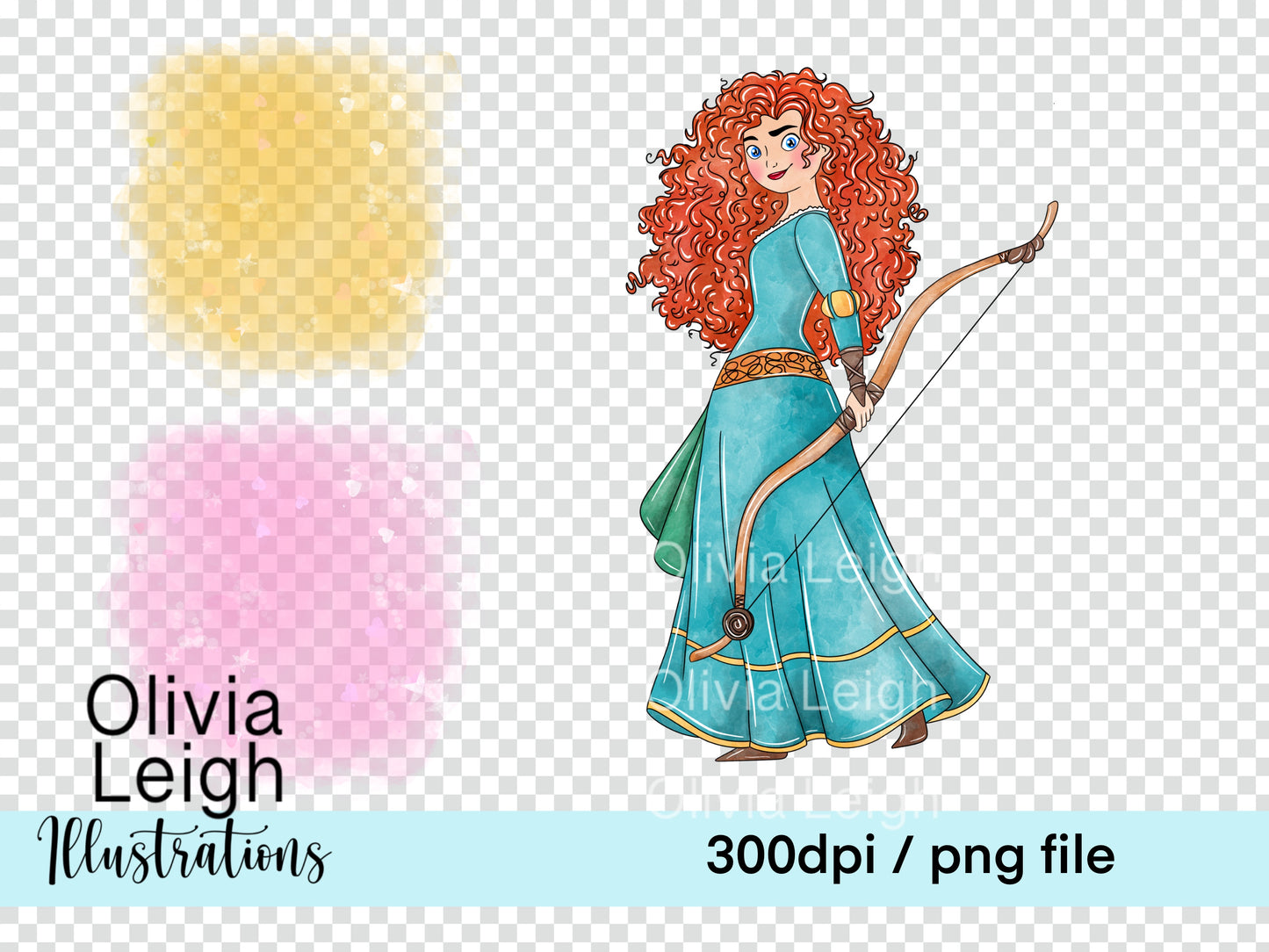 Princess Brave Clipart