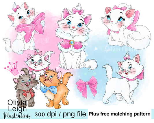 Cute Cats Set