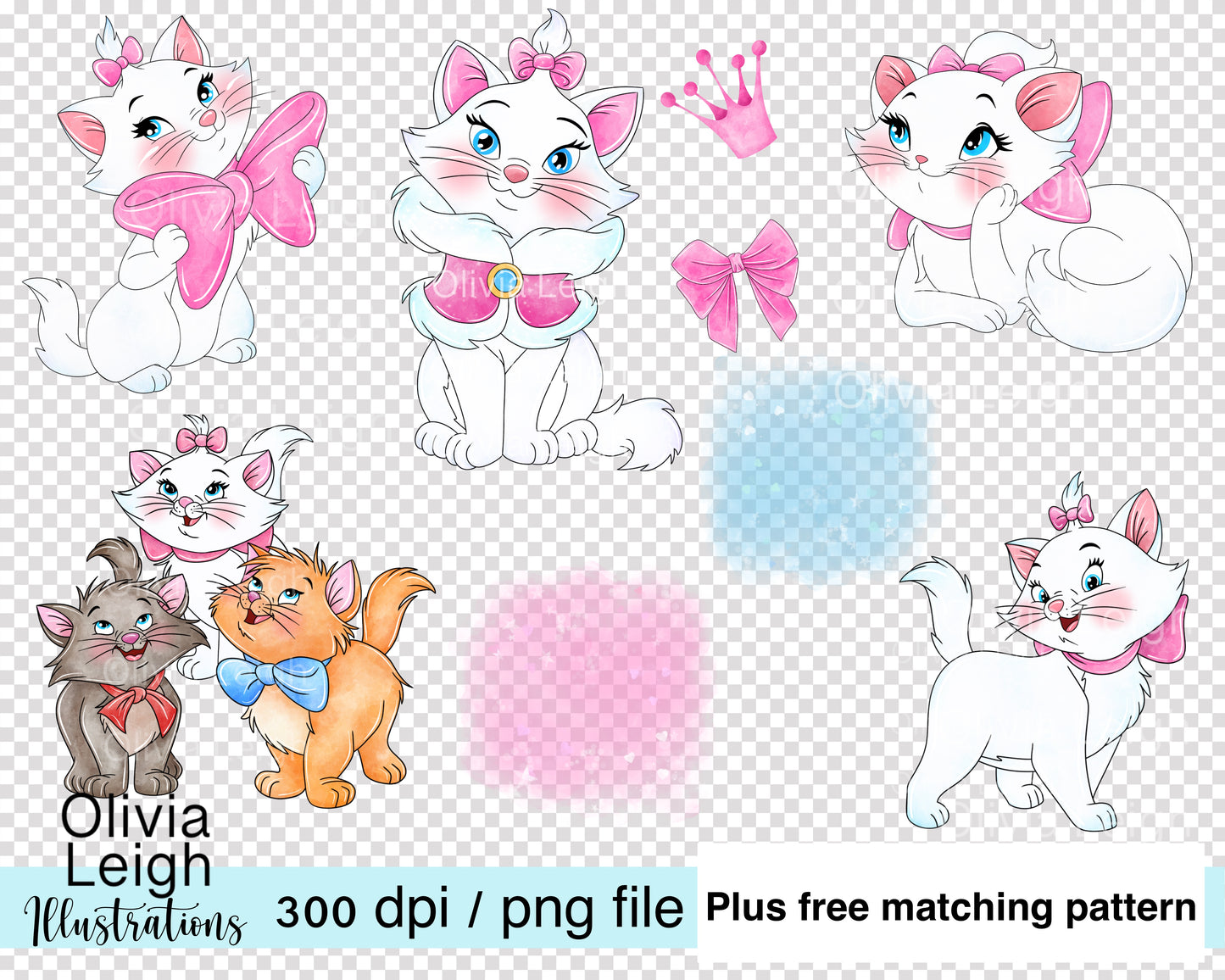 Cute Cats Set