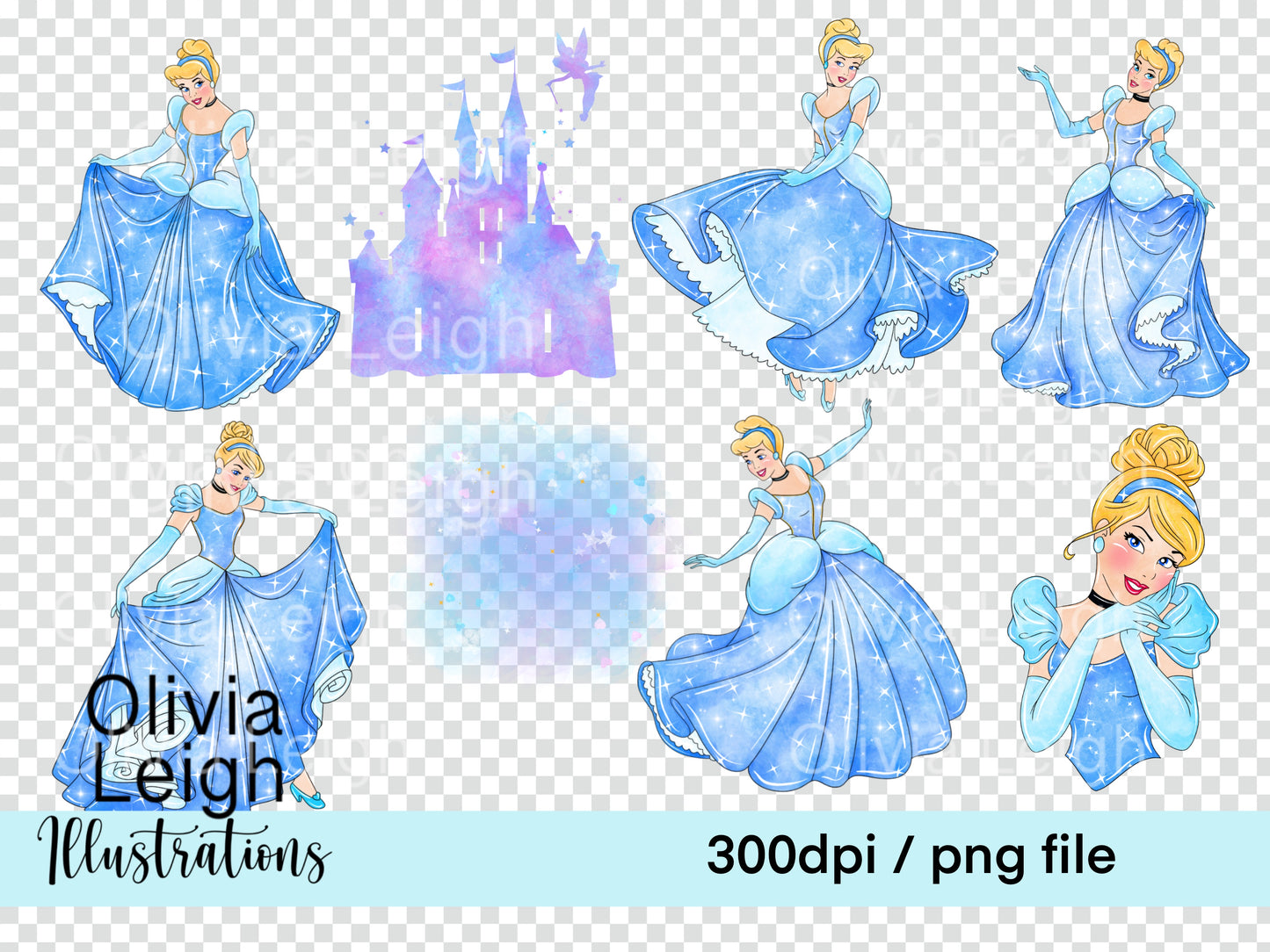 Princess Blue Set