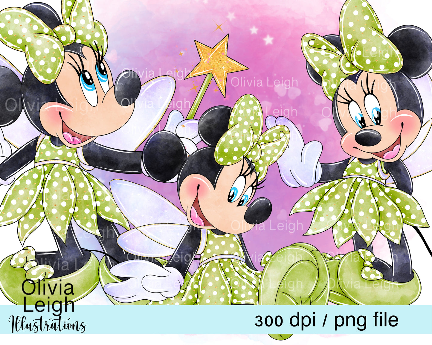 Miss Mouse Fairy Set