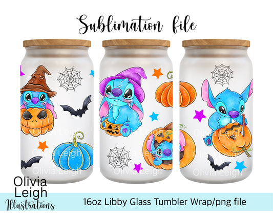 Stitch Halloween Wrap