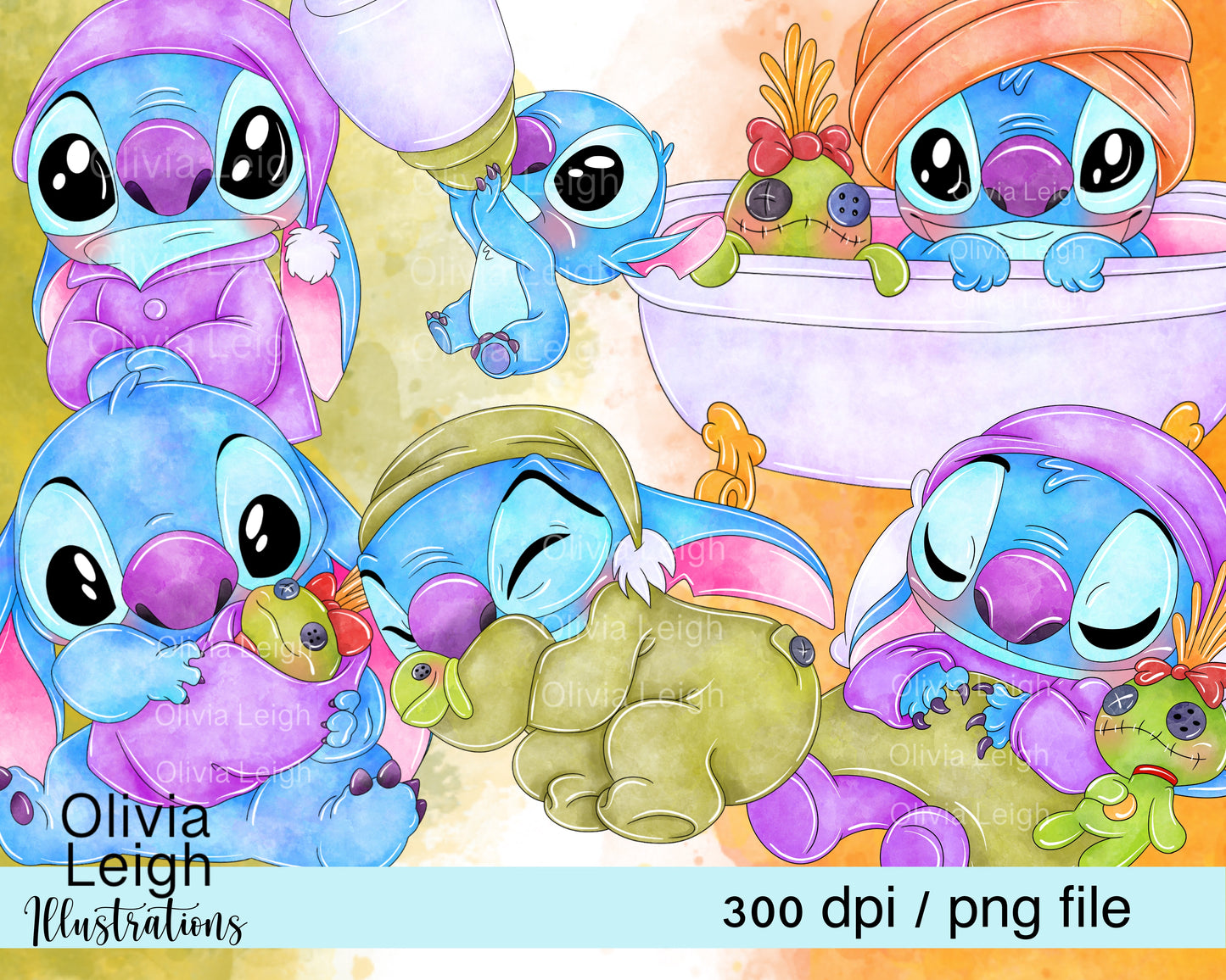 Stitch Baby Set