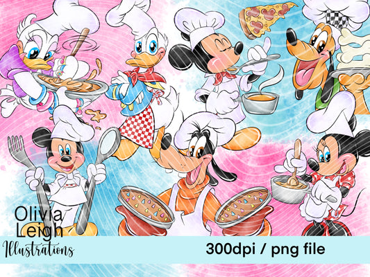 Mouse Chef Set