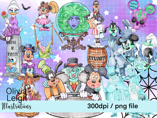 Halloween Mansion Clipart