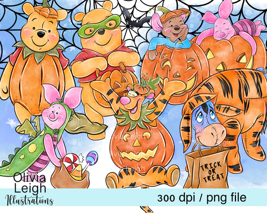 Winnie Halloween Set