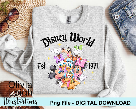 Mouse Friends Shirt Design