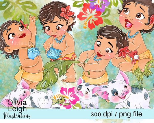 Ocean Princess Baby Set