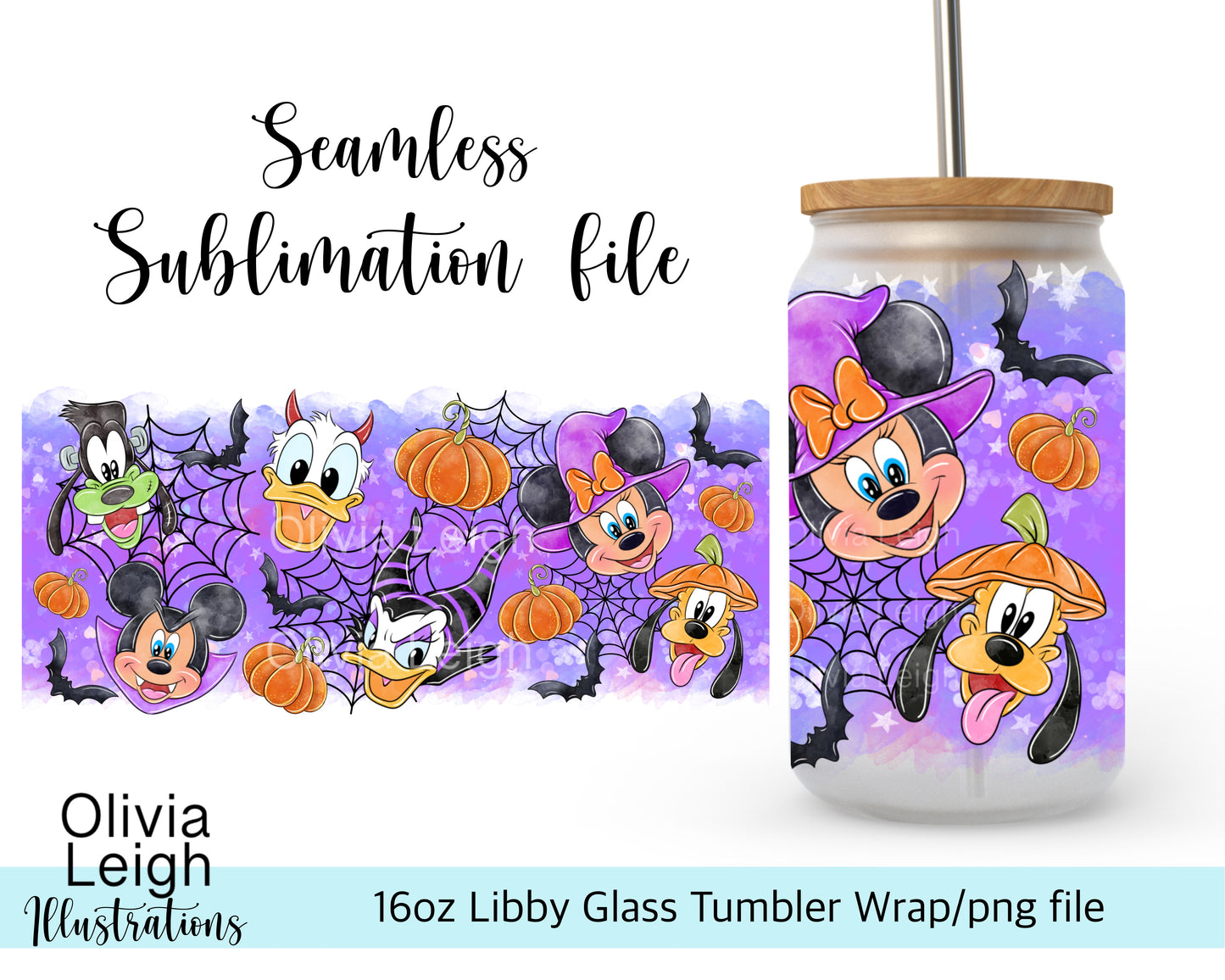 Halloween Mouse wrap