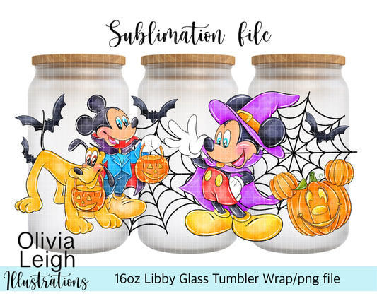 Halloween Mouse Wrap