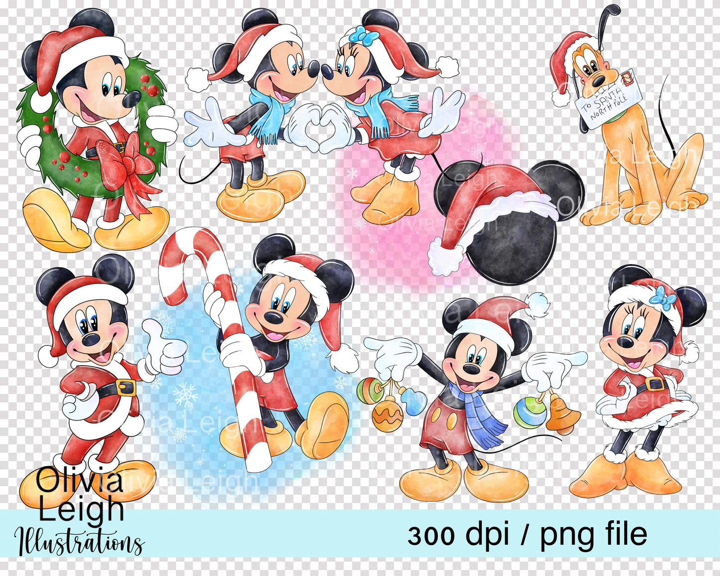 Mouse Christmas Set