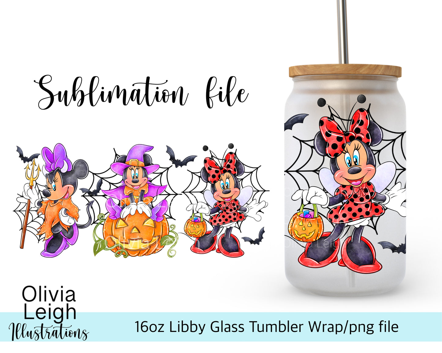 Halloween Miss Mouse Wrap