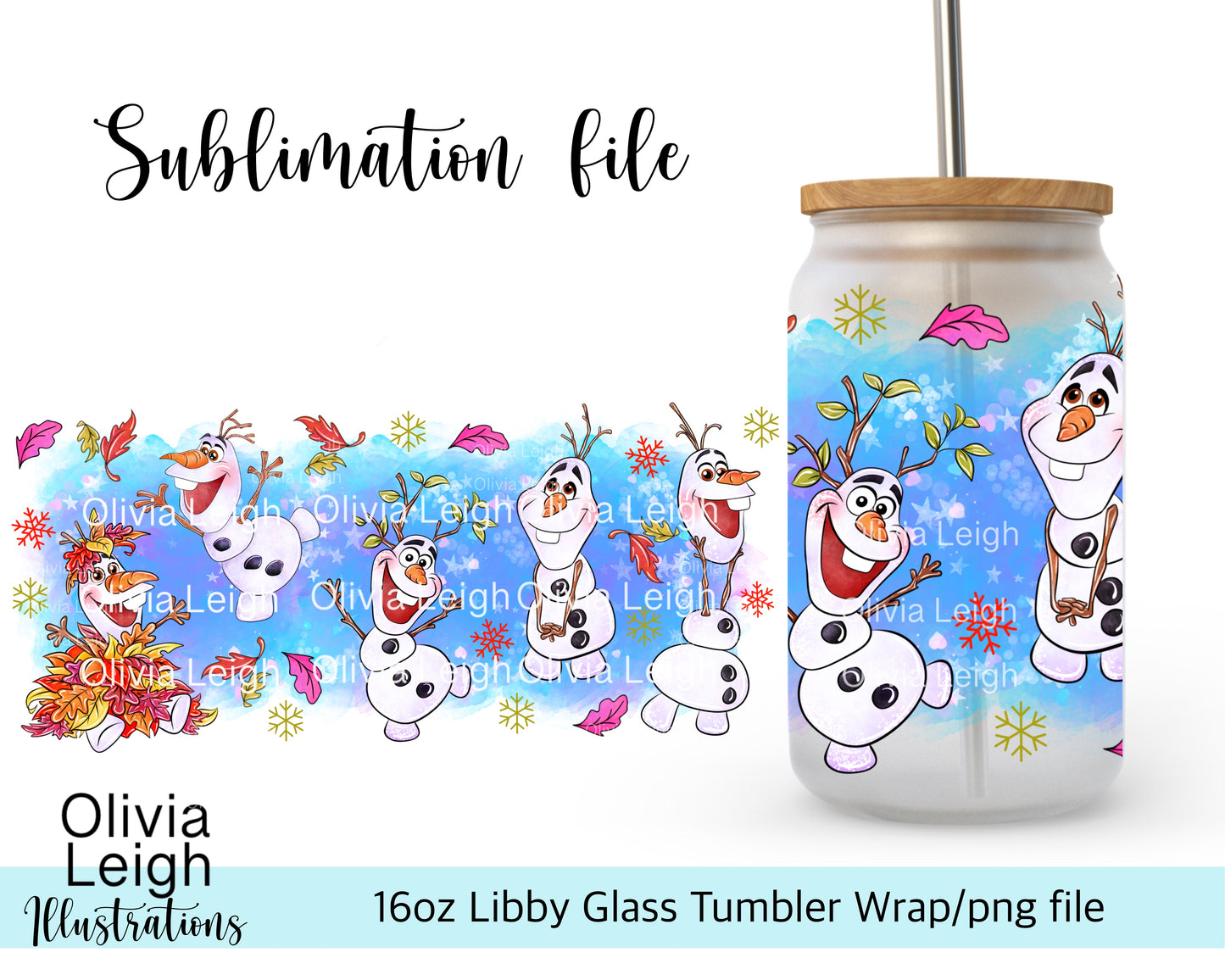 Princess Snowman Wrap