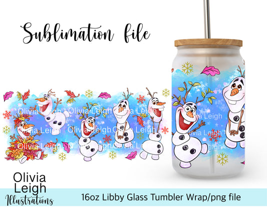 Princess Snowman Wrap