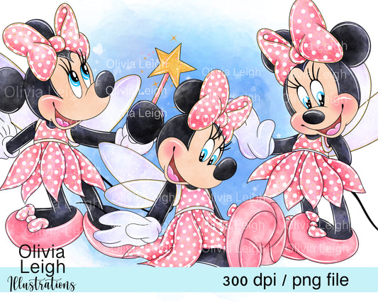 Miss Mouse Fairy Set