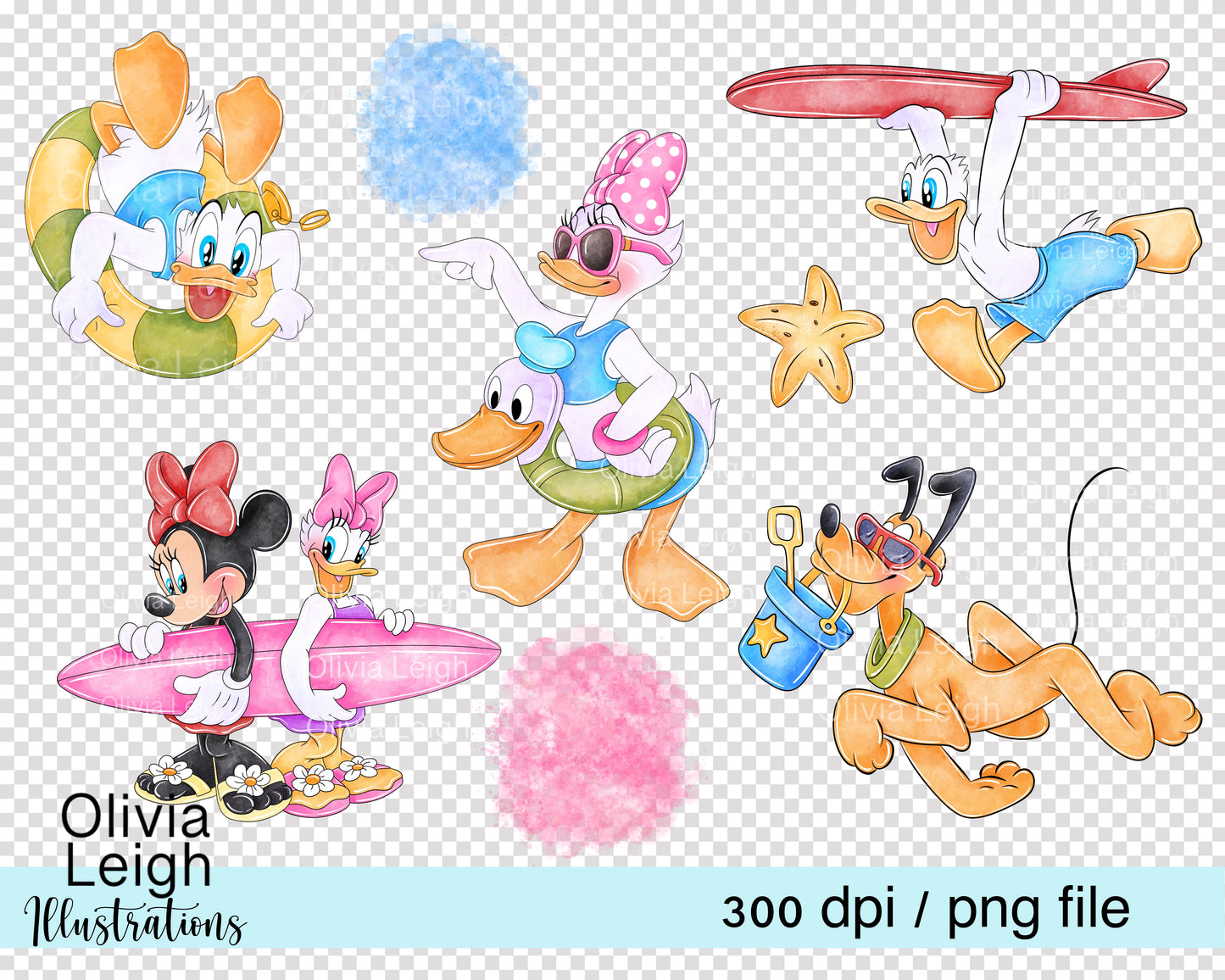 Summer Beach Mouse Set