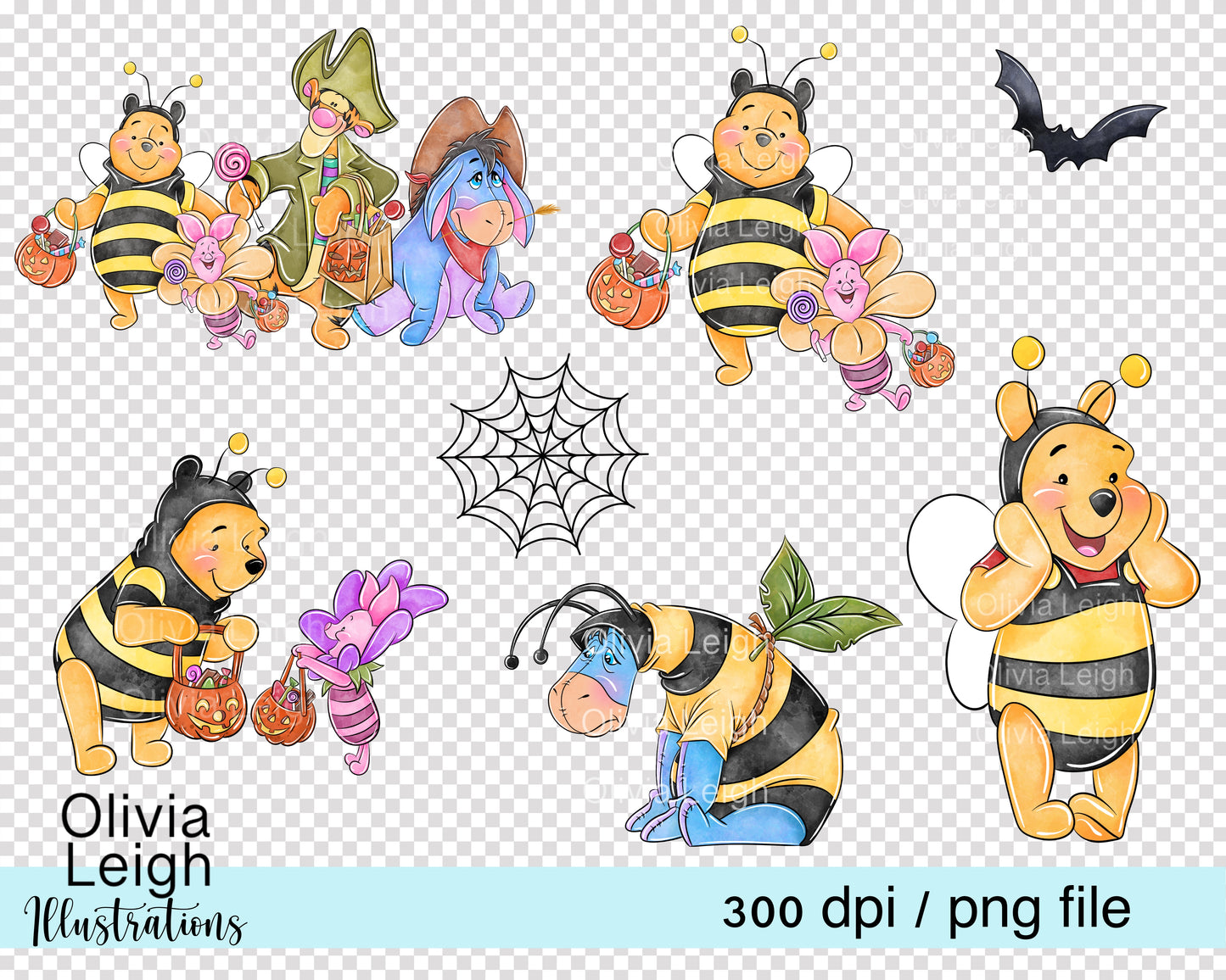 Winnie Halloween Set