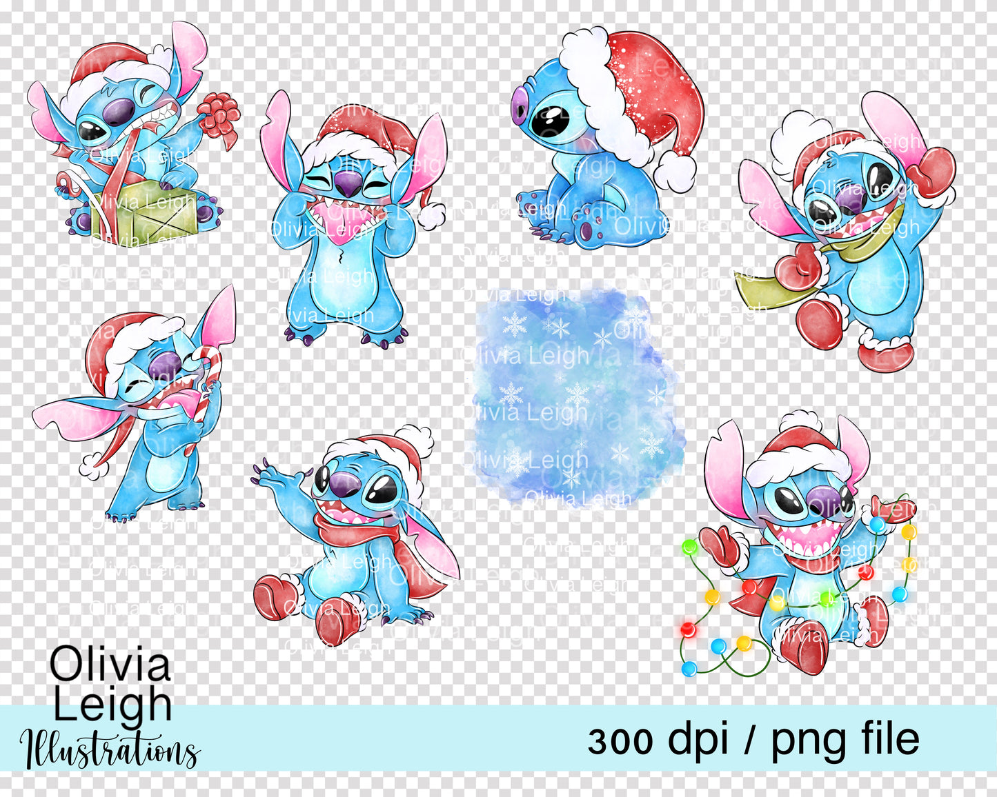 Stitch Christmas Set