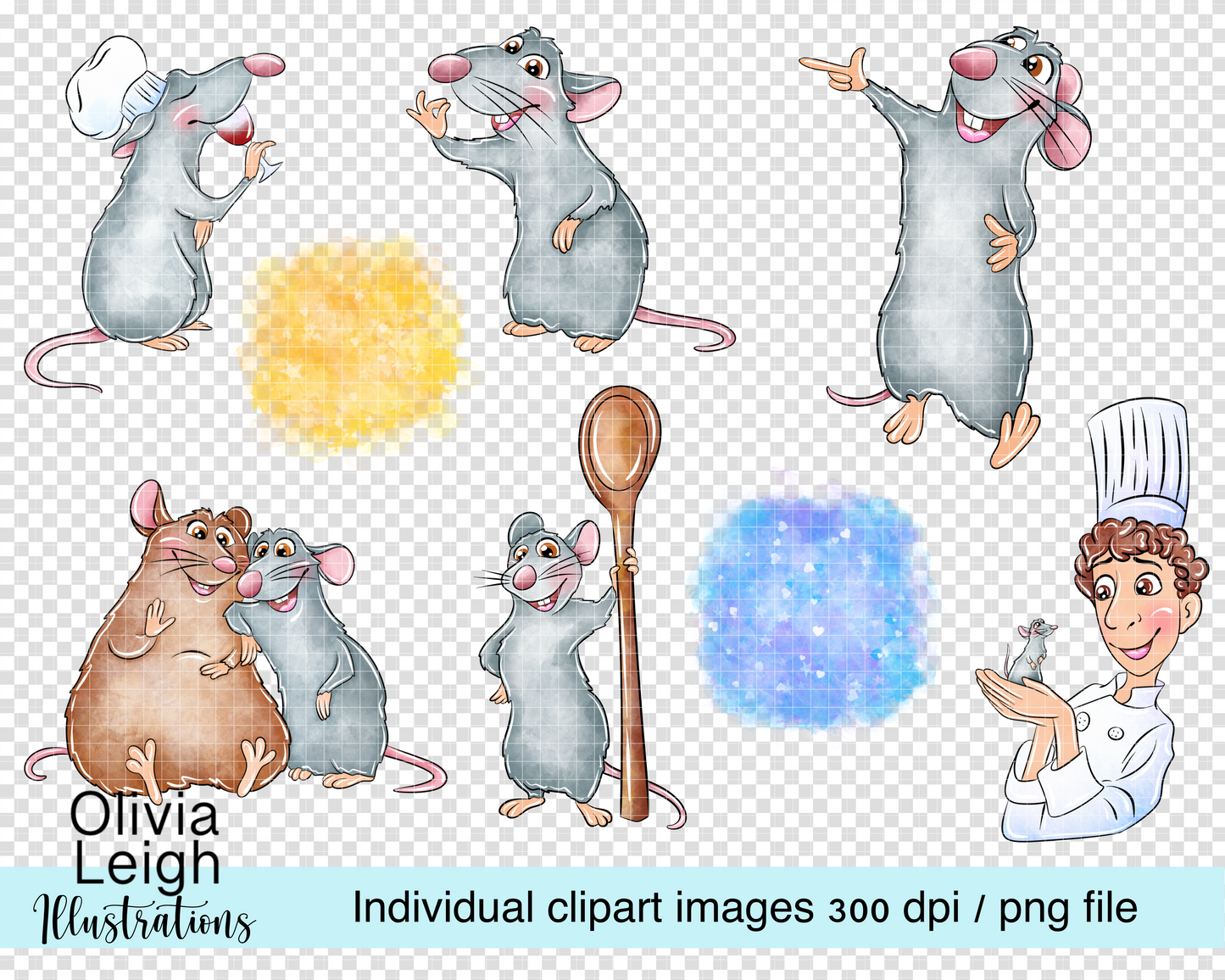 Cute Rats Set