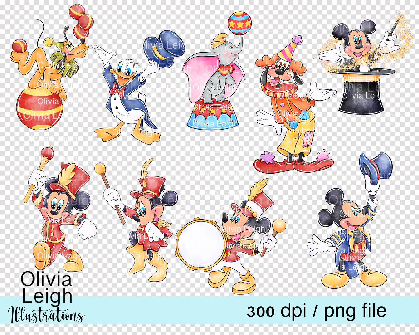 Mouse Circus Set