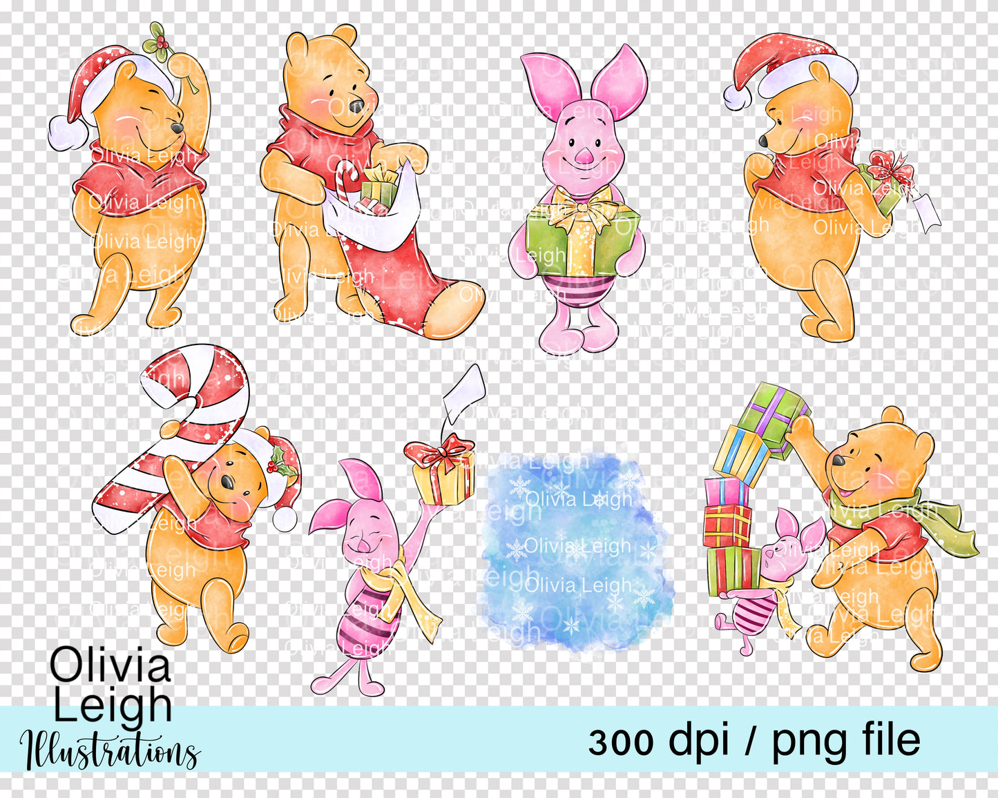 Winnie Christmas Set