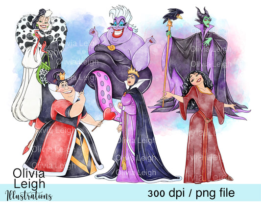 Princess Villains Set