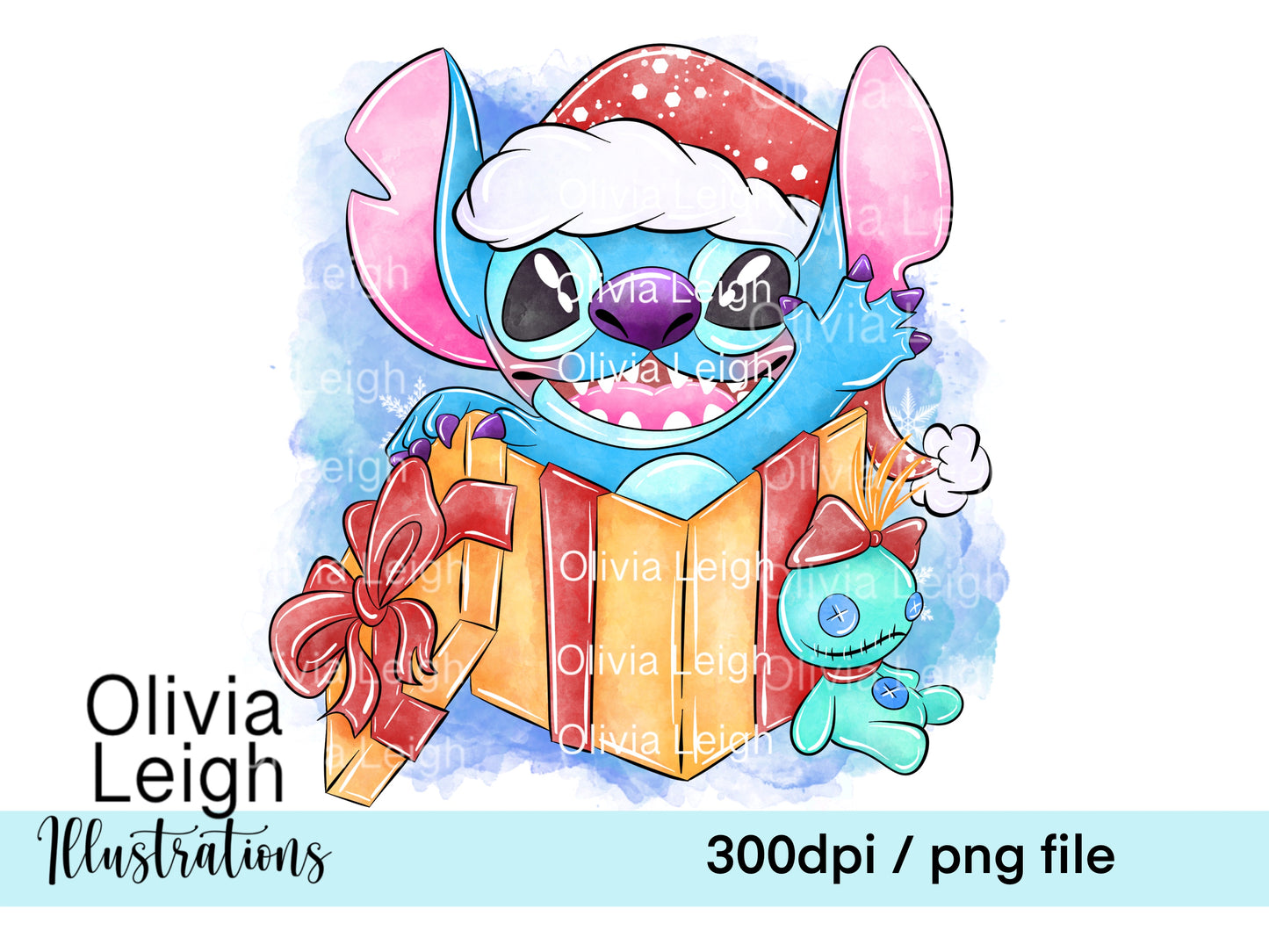 Stitch Christmas Set