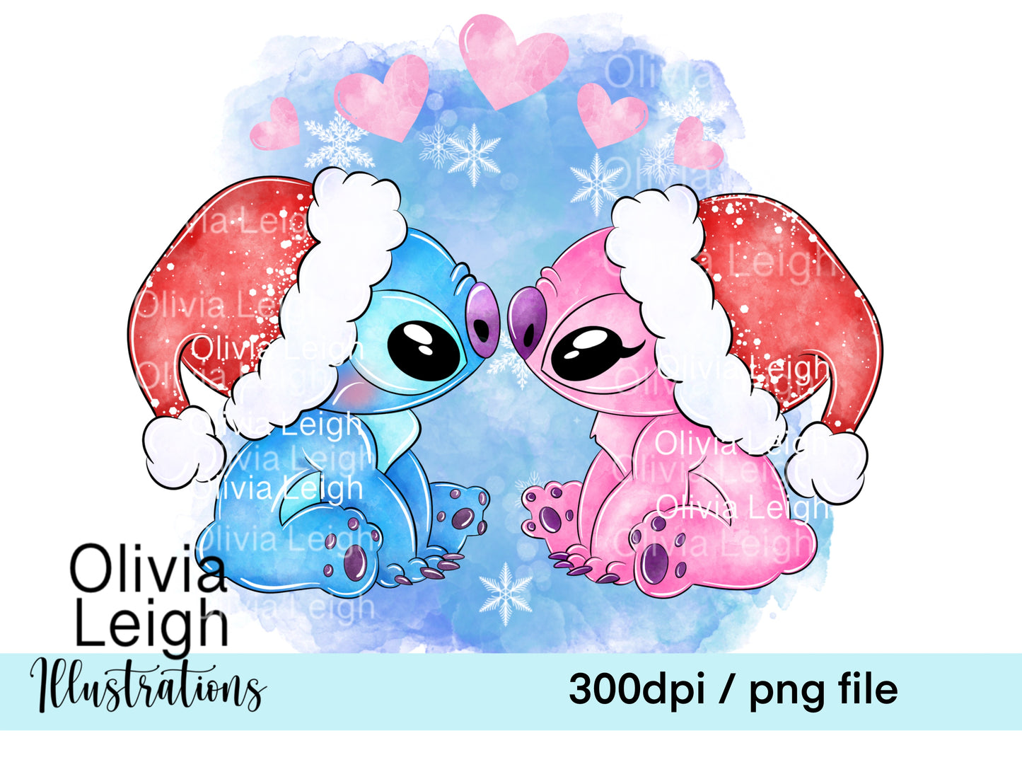 Stitch Christmas Set