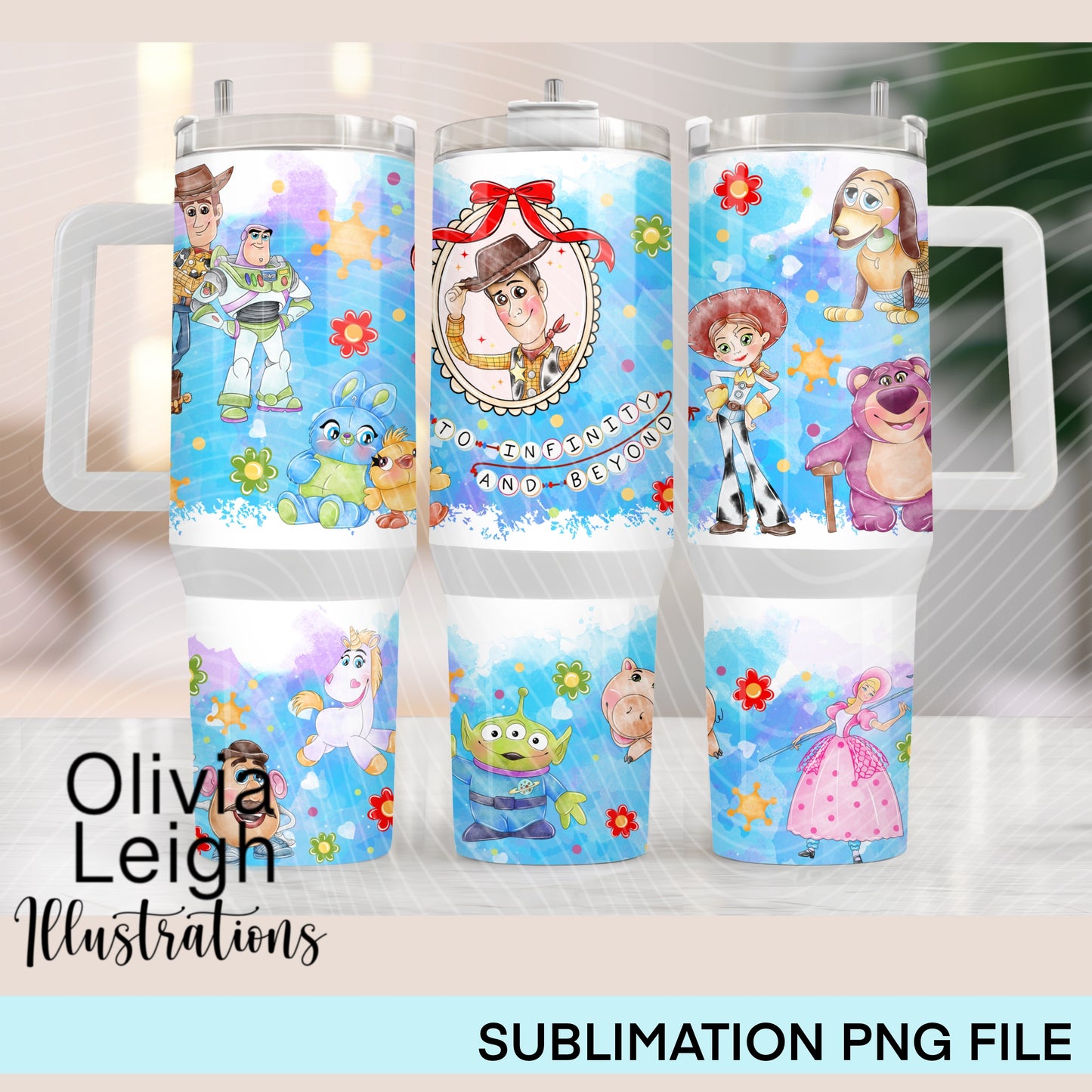 T Story 40oz Tumbler Wrap