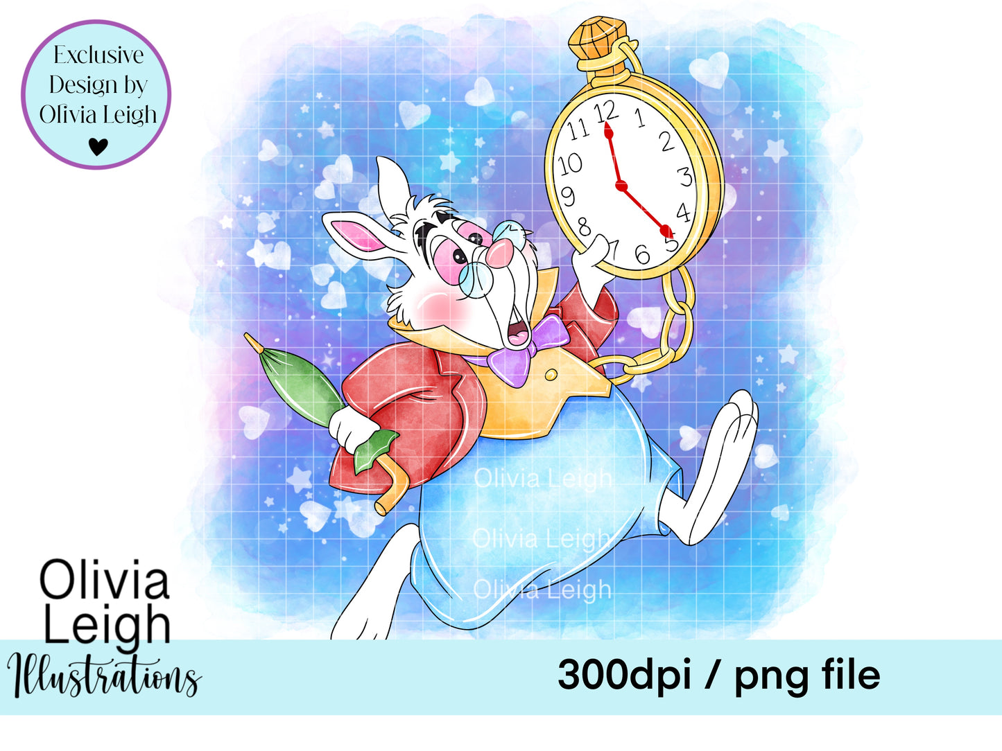 Alice Rabbit Clipart